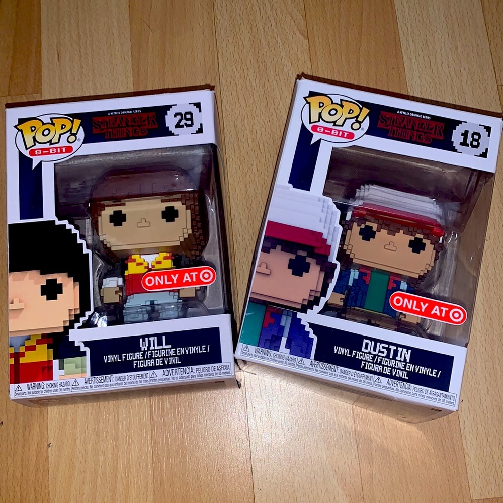 Pack of 2 8-Bit Target exclusive Funko pops !